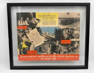 Waffen SS Recruitment Poster - German WWII