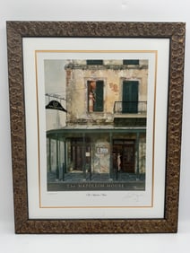 The Napoleon House by Lloyd Riedling (American) Lithograph