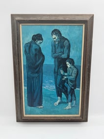 After Pablo Picasso "The Tragedy" Lithograph