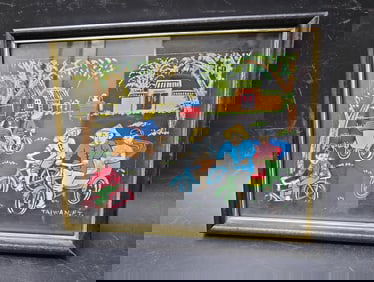 Taiwan Folk Art Street Scene