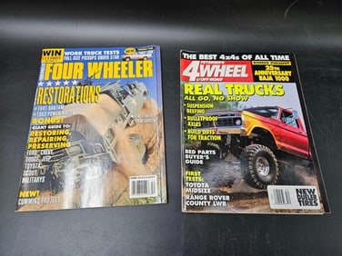 Pair of Off-Road Vehicle Magazines