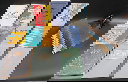 Collection of Vintage and Antique Technical and Industrial Books