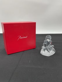 Baccarat Crystal Monkey Figurine
