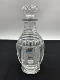William Yeoward Crystal Ship’s Decanter with Starburst Base