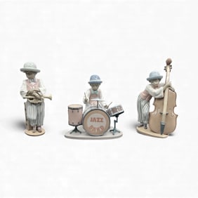 Lladro – Jazz Band Figurine Trio