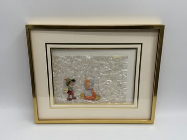 "Pinocchio and the Marionette" Walt Disney Sericel
