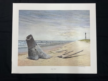 Wellington Ward Jr. (American, 1935-2016) Lithograph