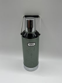Vintage Stanley Thermos Bottle, Green