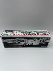 Hess Toy Truck and Helicopter