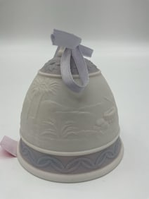 Lladro 1993 Christmas Bell Ornament
