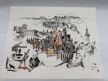 Jerusalem, Israel,Print by Papas