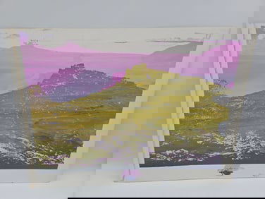 Abstract Landscape Print