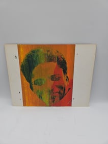 Abstract Portrait Painting on Board