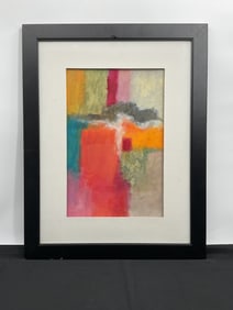 Charles Edward Gibson Abstract Expressionist Painting