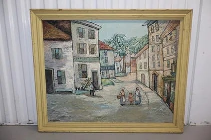 George Seidman (American, 1898-1973) Impressionist Oil painting