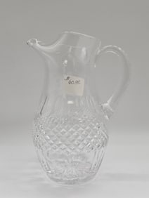 Cut Crystal Glass Pitcher