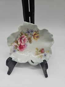 Limoges France Floral Porcelain Dish