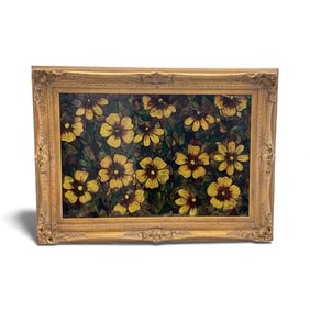 Manolo Nunez – Yellow Floral Panel