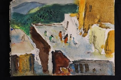 Loran Wilford(American, B.1893-1972) Water Color