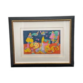 "Ubu Roi IV (La Revue)" by Joan Miro (Spain, 1893-1983) Lithograph