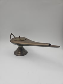 Vintage Brass Aladdin-Style Incense Burner