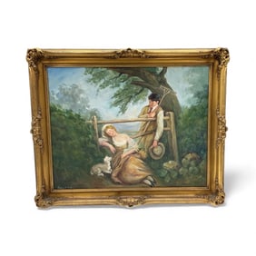 Pastoral Scene signed by artist