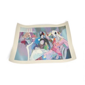 Cafe Napolean by Isaac Maimon AP 5/50