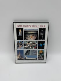 Ginny Lloyd “Inter-Florida Fluxus Tour,?? 2010 Artistamp Giclée on Perforated Paper