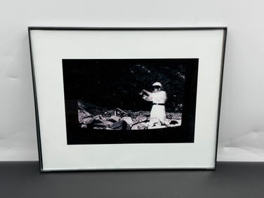 Ginny Lloyd International Space Hall of Fame Photograph, Performance #3, 1983, Astronaut Scene,