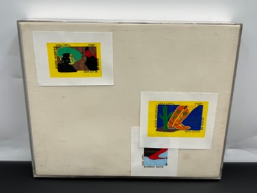 South Texas Suite “Fashion Issue?? Mixed Media Print, Possibly Dan Rizzie (American, b. 1951), 8