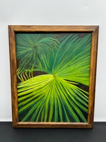Ginny Lloyd “Palmetto Painting,?? 2011 Acrylic on Canvas Board, Signed