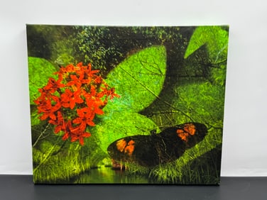 Ginny Lloyd “Secret Passage,?? 2014 Signed Giclée on Canvas, Framed Contemporary Art