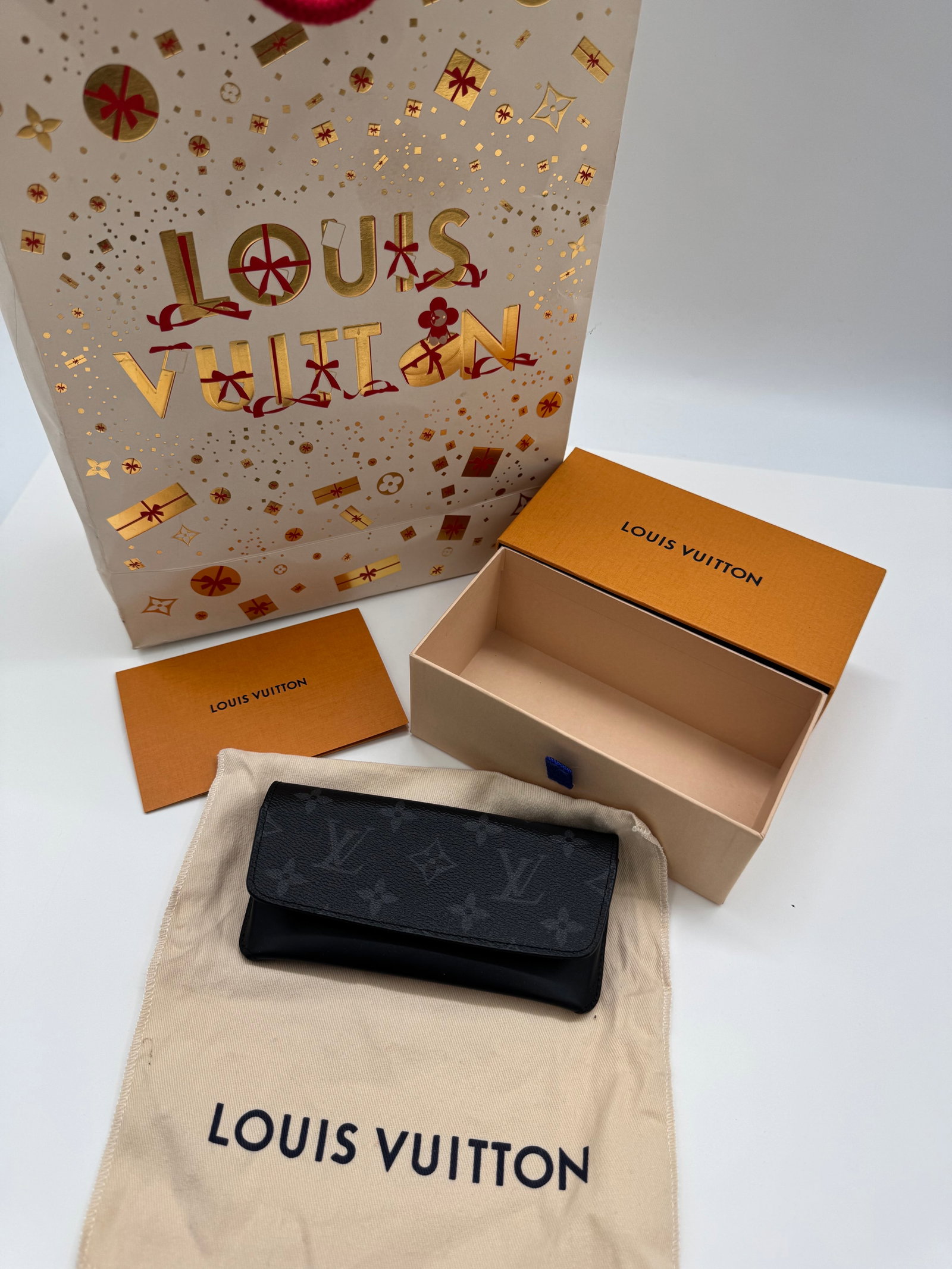 Louis Vuitton Monogram Eclipse Sunglasses Case (1 of 4)