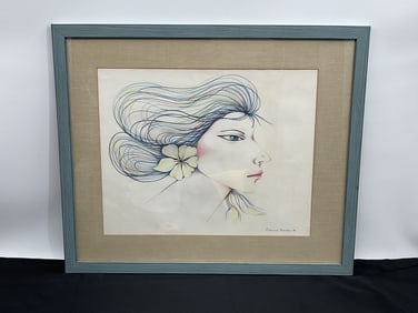 Servando Cabrera Moreno (Cuba, 1923-1981) Drawing