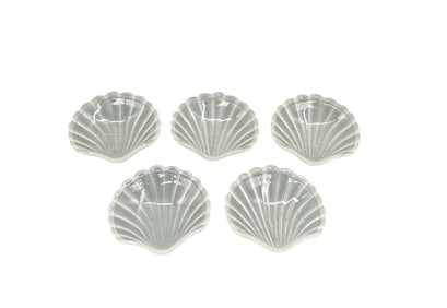 Set of Five Shell-Shaped Dishes