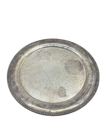 Silver Plated Serving Tray