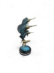 Bronze Sailfish Sculpture