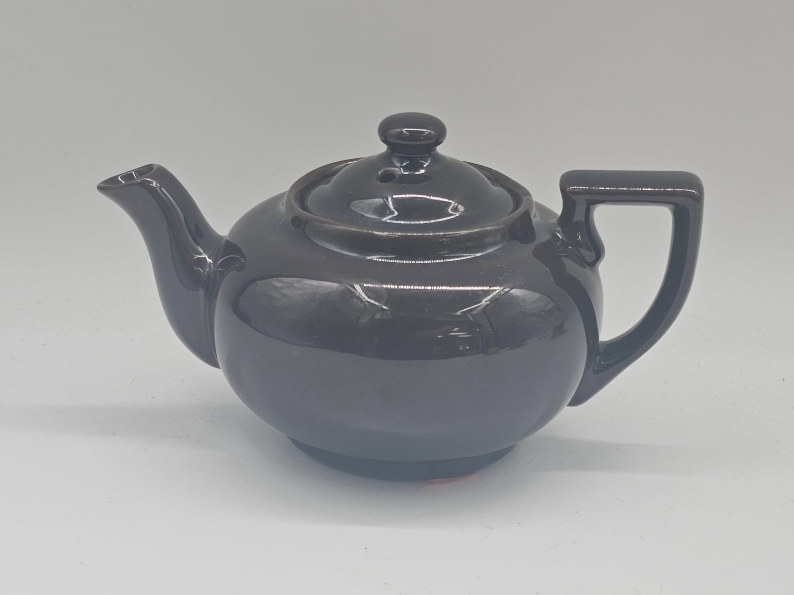 Vintage Brown Glazed Ceramic Teapot, Japan (1 of 6)