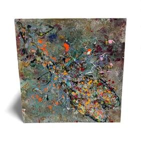 Pingo Abstract Drip and Splatter Painting