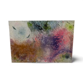 Pingo Abstract Textured Colorfield Painting