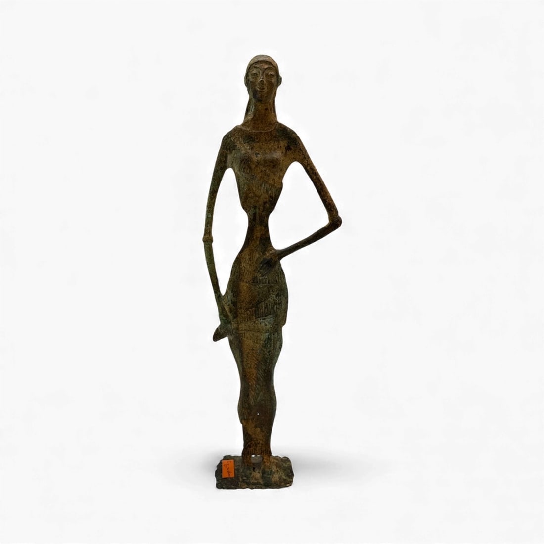 Etruscan Bronze Figure, ca. 6th–5th Century B.C. (1 of 2)