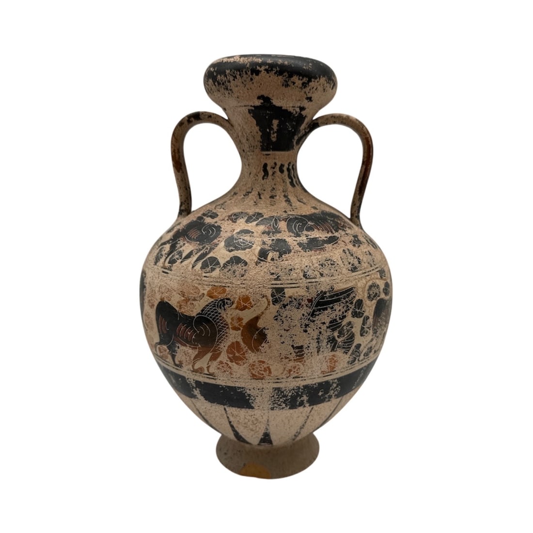 Corinthian / Etruscan Black-Figure Amphoriskos (or Small Amphora), ca. 600–575 B.C. (1 of 3)