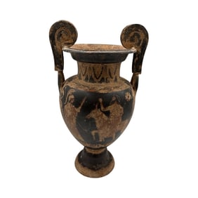 South Italian / Greek Apulian Red-Figure Volute-Handled Greek Vase, ca. 350–320 B.C.