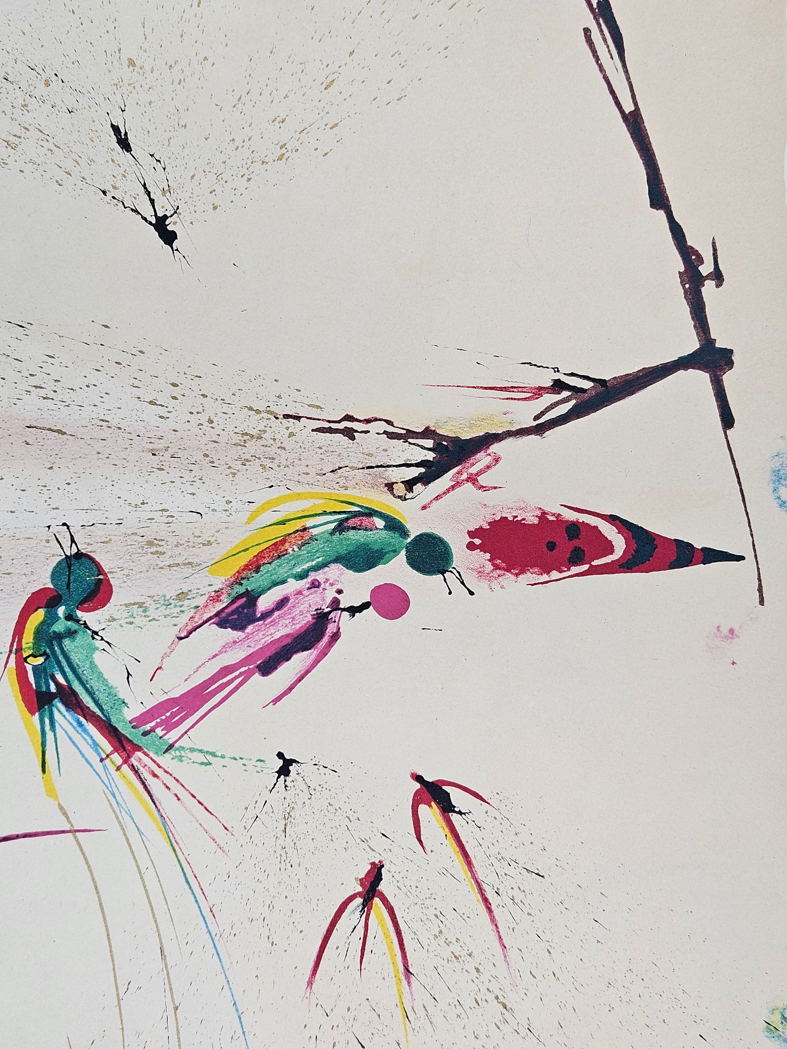 "La Victoire (Victory)" by Salvador Dalí (Spain, 1904-1989) Color Lithograph (1 of 19)