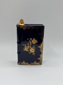 Porcelaine de Luxe Book-Form Flask