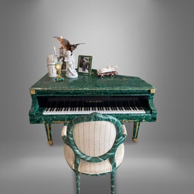 F. Muhlbach; Russian (St. Petersburg); Circa 1890-1900; Grand Piano