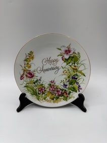 Happy Anniversary Decorative Plate