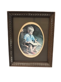 "Gary Boy" by James Ingwersen (American, 1929-2025) Print