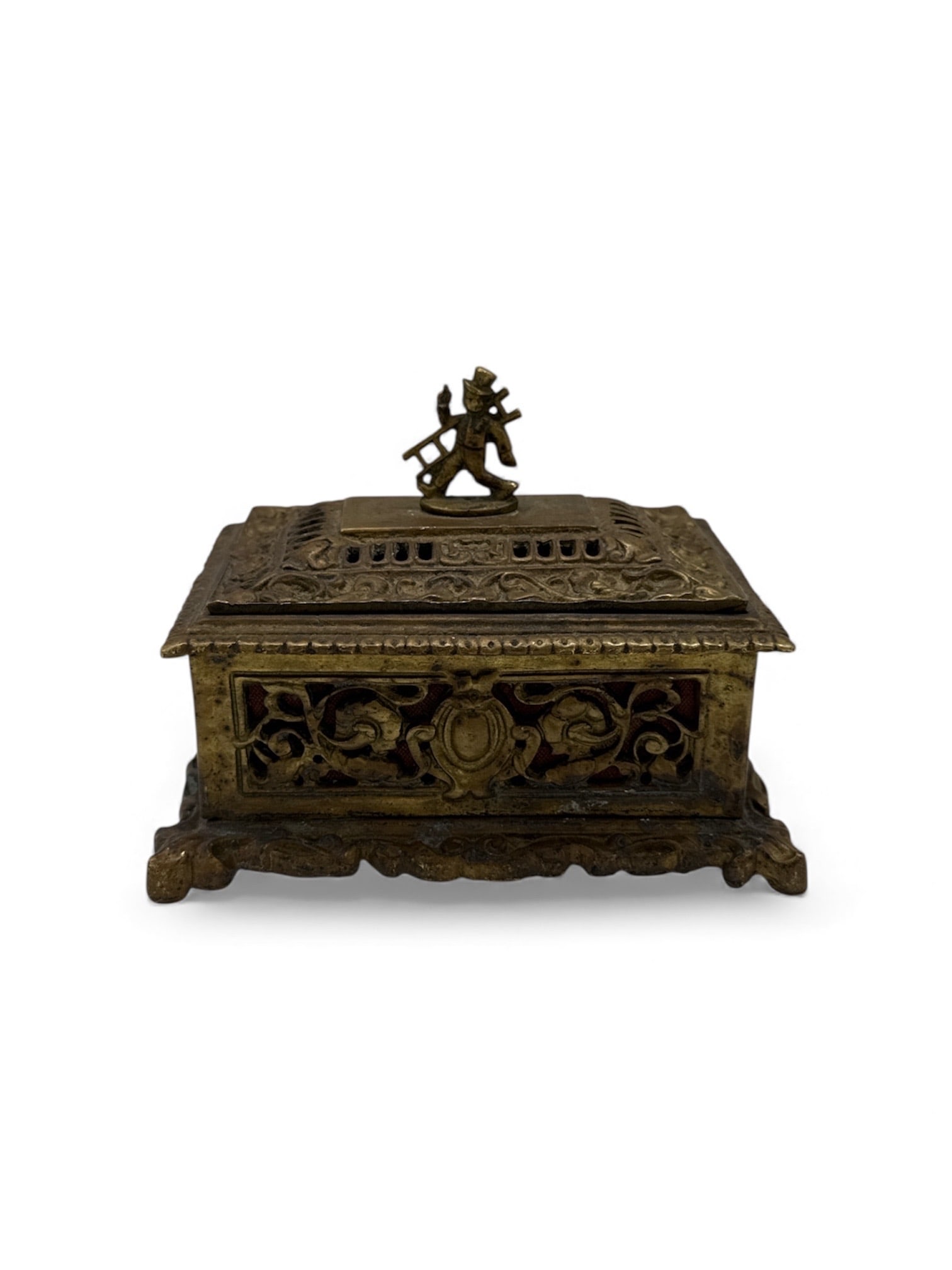 Antique Bronze Jewel Casket (1 of 4)