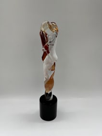 Murano Glass Sculpture, "Amanti", G.M. Bedeschi, 2006, w/ COA